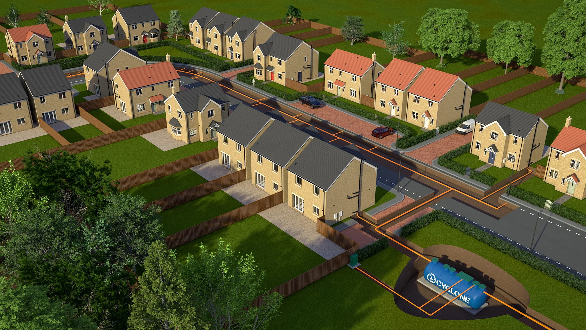 CYCLONE - Housing